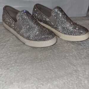 Steve Madden Rhinestones Loafer Style Shoes Size 10M New